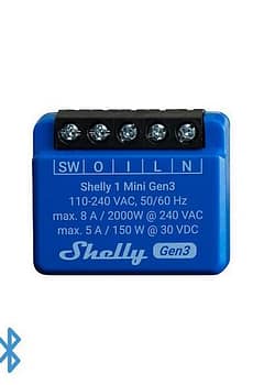 Ohjelmoitava rele - Shelly 1 Mini GEN3 - Shelly