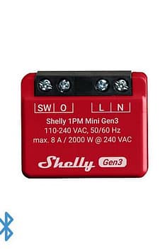 Ohjelmoitava rele - Shelly 1PM Mini GEN3 - Shelly